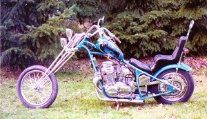 One of the early choppers we built